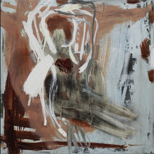 Annette Wier. “Uden ham”, 1998. 45x45cm.