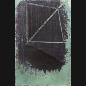Kjeld Hansen. Komposition, 1968. 57x35cm.