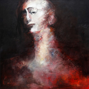 Ljudmila Vodopic. “My eyes”, ca. 2015. 60x60cm.