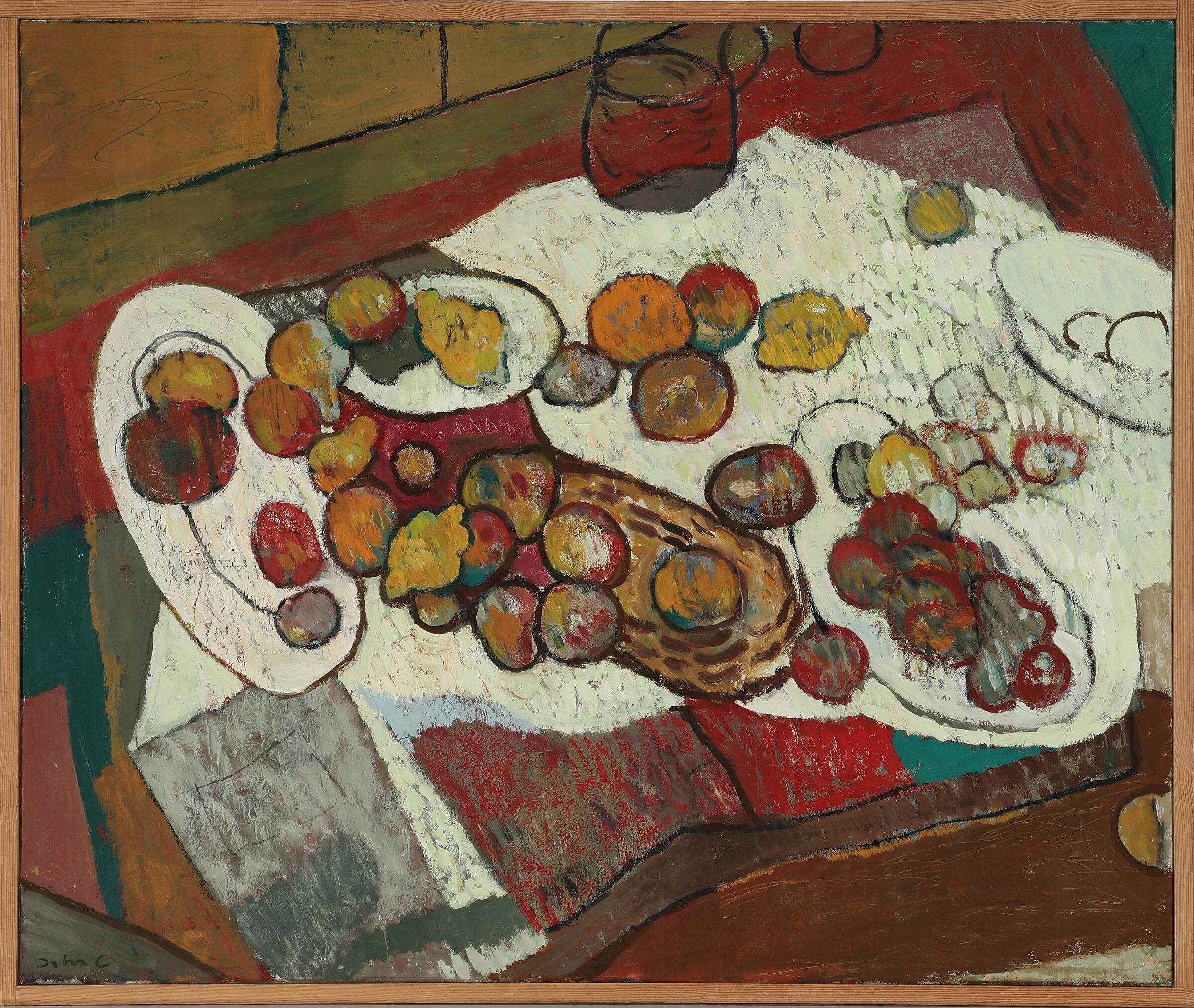 Johannes Carstensen "Opstilling" 1988. 79x95cm. - Image 2