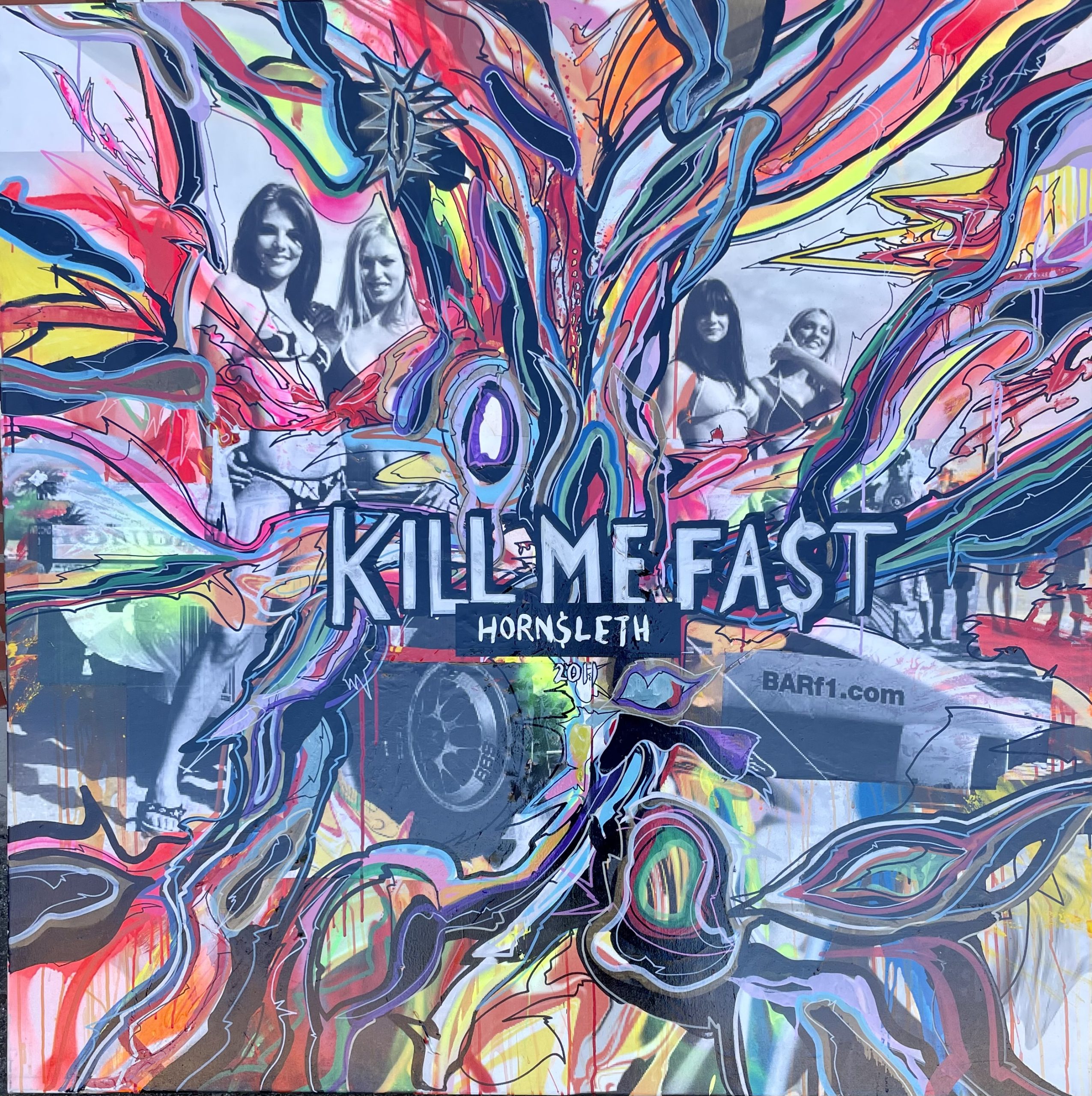 Kristian Von Hornsleth Kill Me Fast 140x140cm Dansk Kunstgalleri Kristian Von Hornsleth Kill Me Fast 140x140cm Dansk Kunstgalleri