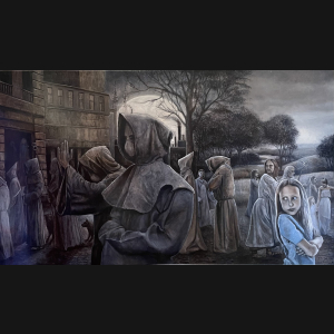 Marcus Stolk “Exodus” 2021. 100x170cm.