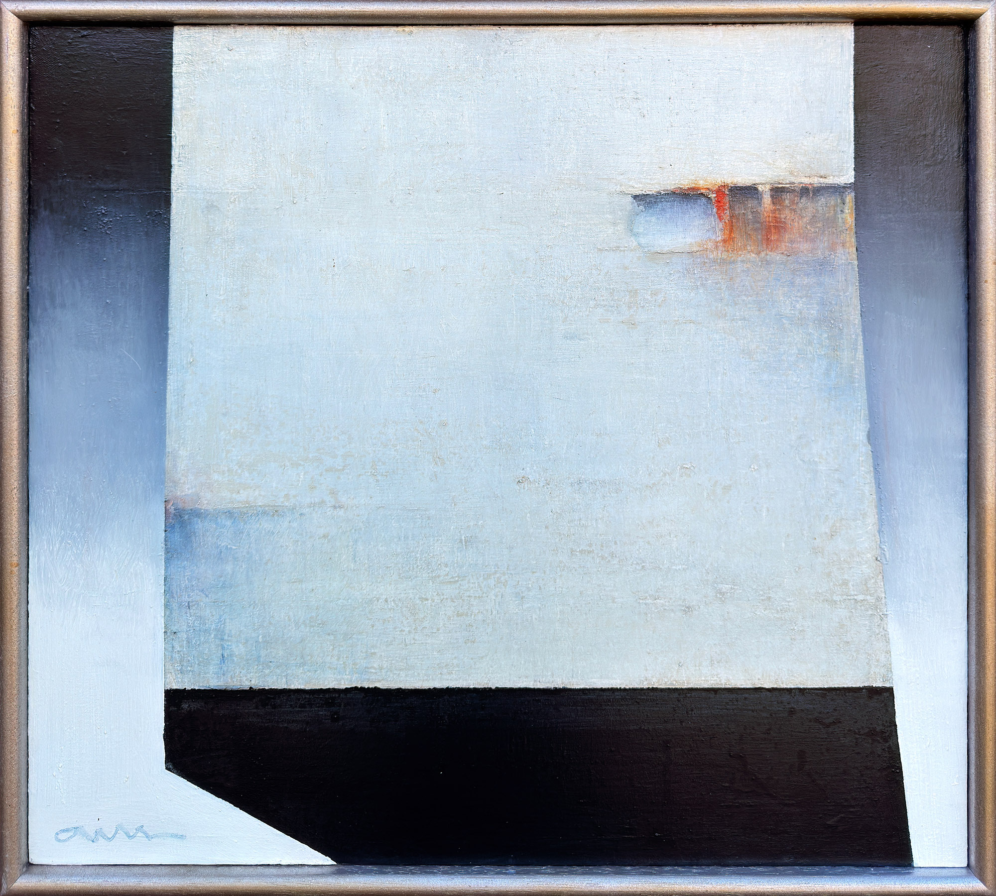 Albert Bertelsen painting Danish Art Gallery 26 1 Albert Bertelsen. Rust komposition, 2006. 50x65cm. - Image 2