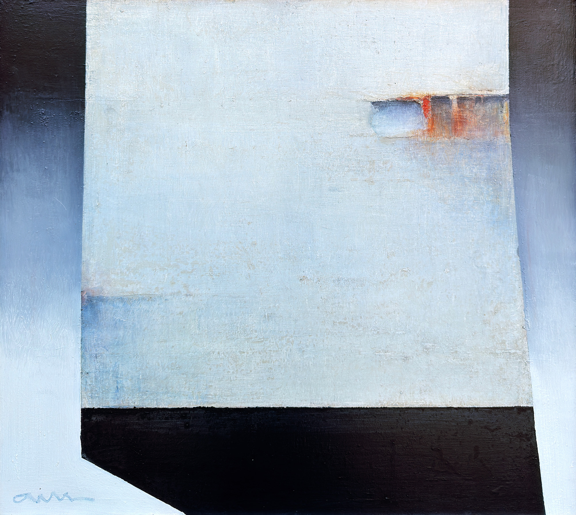 Albert Bertelsen painting Danish Art Gallery 26 Albert Bertelsen. Rust komposition, 2006. 50x65cm.