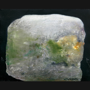 Albert Bertelsen. Norsk stenbillede, 1984. 33x41cm.