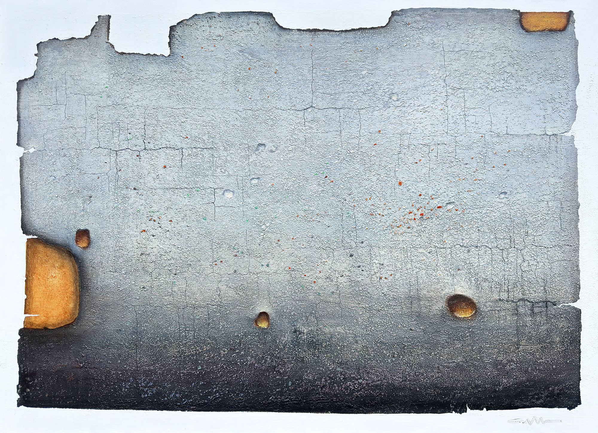 Albert Bertelsen painting Danish Art Gallery 40 Albert Bertelsen. Bøgebark, 1987. 114x162cm.