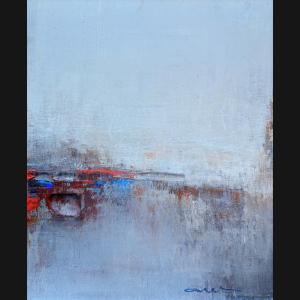 Albert Bertelsen painting Danish Art Gallery 41 Albert Bertelsen. Maleri, 2000. 52x42cm.