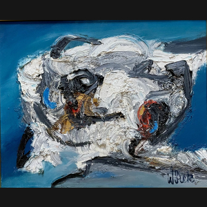 Preben Wolck “Pinsesuite” 1970. 50x60cm.