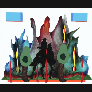 Frodo Mikkelsen “Frodo i eventyrland” 2013. 50x60cm.