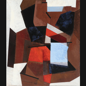 Allan Schmidt “Konkret komposition” 1953. 118x101cm.