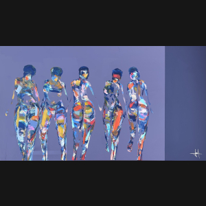 Henrik Busk Andersen “Komposition” 2025. 100x180cm.