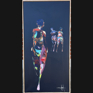 Henrik Busk Andersen “Komposition” 2025. 120x60cm.