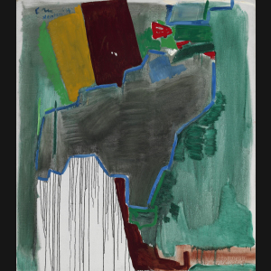 Egon Mathiesen “Menton 64” 1964. 132x116cm