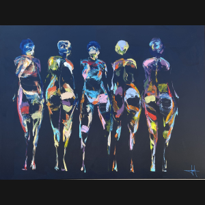 Henrik Busk Andersen “Vi står ikke bare stille” 2026. 120x160cm