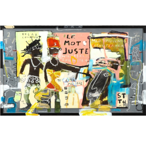 Jacob Herskind “Komposition” 85 x 136 cm.