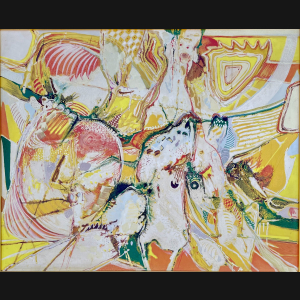 Loui Michael “Komposition” 1968. 82x100cm.