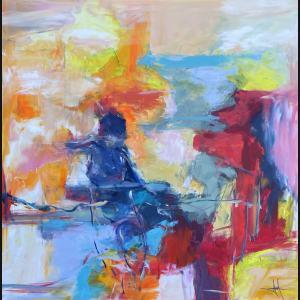 Henrik Busk Andersen “Komposition” 2026. 120x120cm.