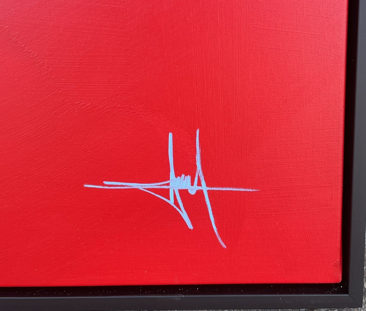 hba5 Henrik Busk Andersen "Komposition" 2026. 90x160cm. - Billede 3