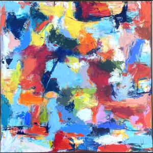 Henrik Busk Andersen “komposition” 2026. 140x140cm.