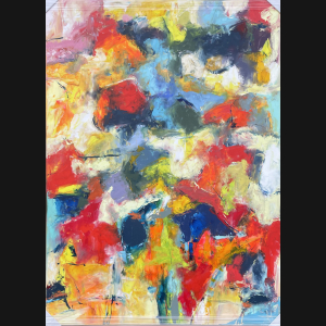 Henrik Busk Andersen “Du finder måske noget på vejen” 2026. 130x180cm.