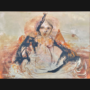 Ljudmila Vodopic “Komposition” 2026. 90x120cm.